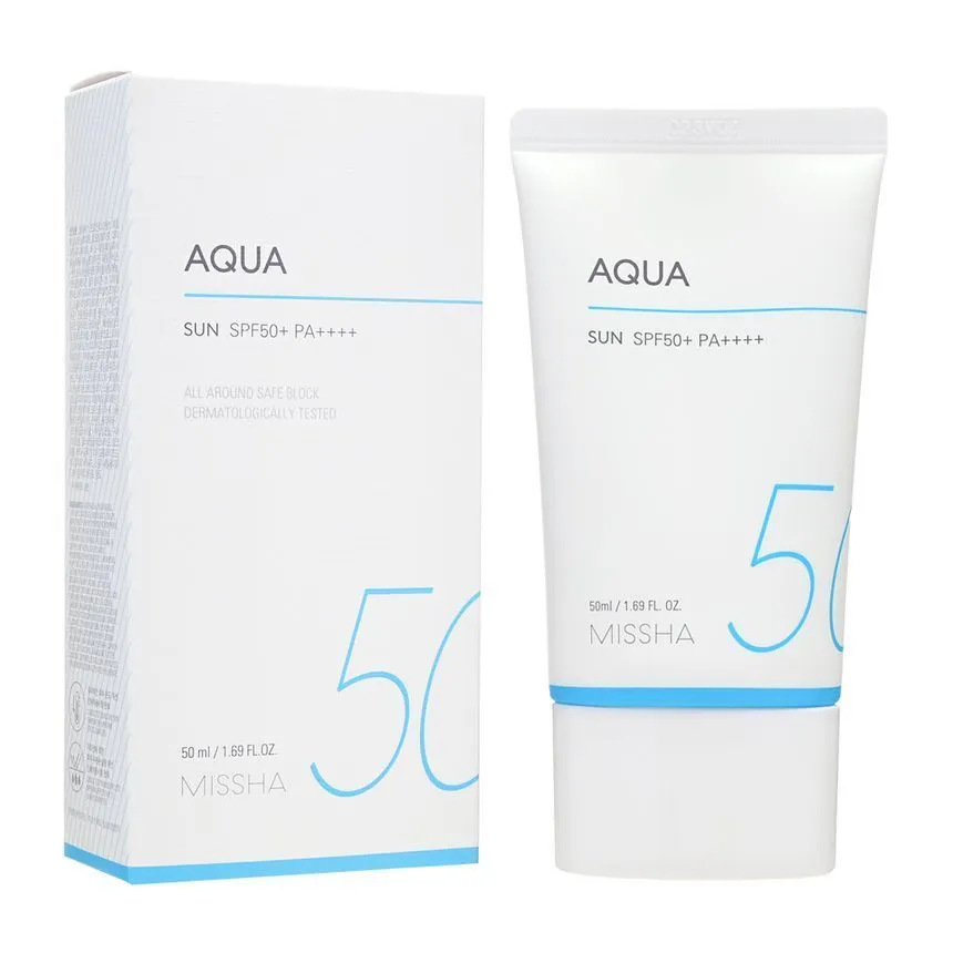 Сонцезахисний крем MISSHA All Around Safe Block Aqua Sun SPF50/PA++++ 50ml