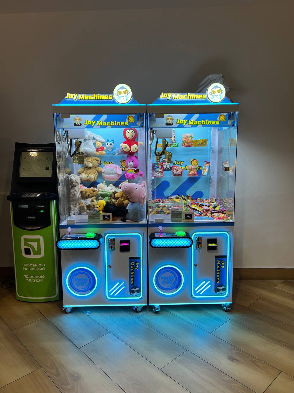 Кран машина "JoyMachines"