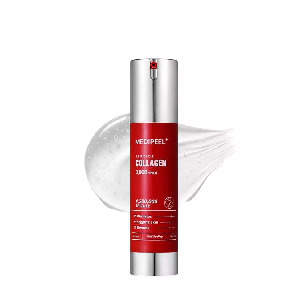 Сироватка для підвищення еластичності шкіри MEDIPEEL Red Lacto Collagen 3000 Shot Serum, 50 г