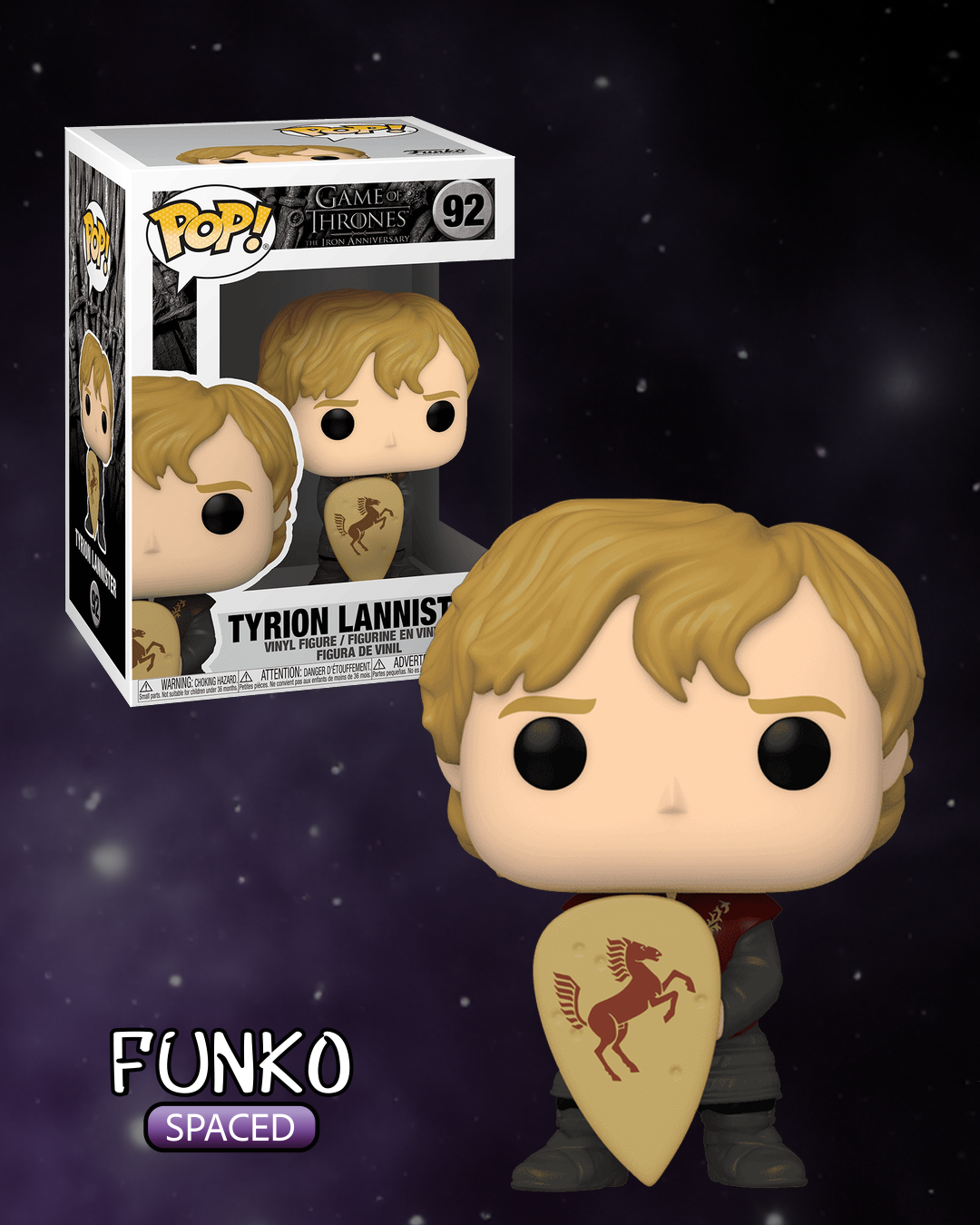 Фігурка Funko Pop Game of Thrones - Tyrion Lannister | Фанко Поп Гра Пристолів - Тиріон Ланістер #92