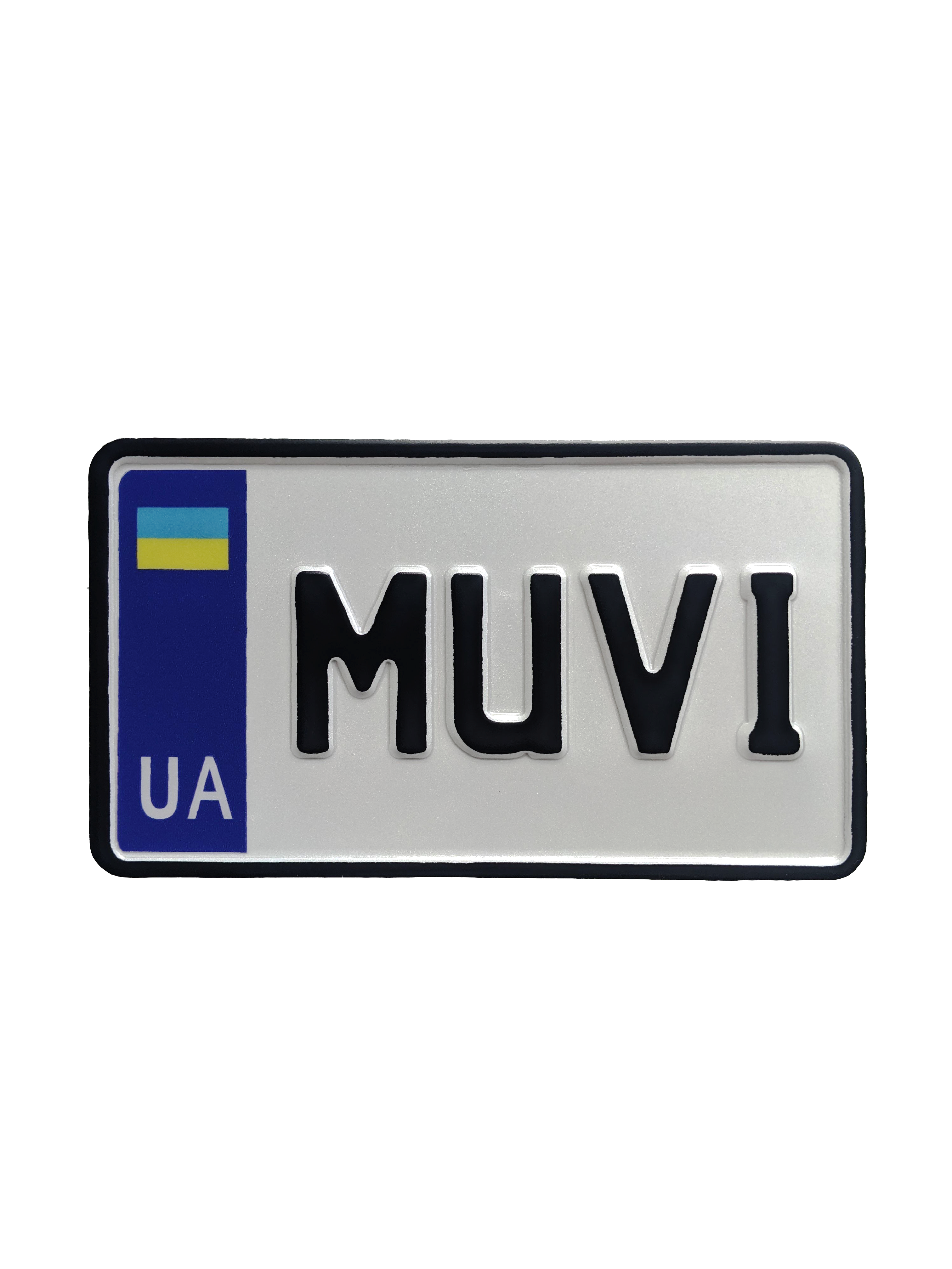 Сувенірний номер мото американського формату