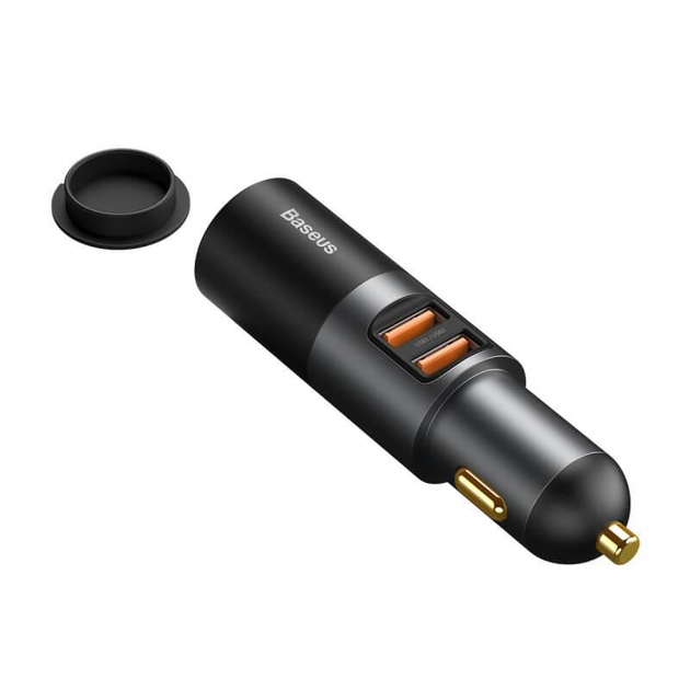 АЗП Baseus Share Together with Cigarette Port 2USB 120W