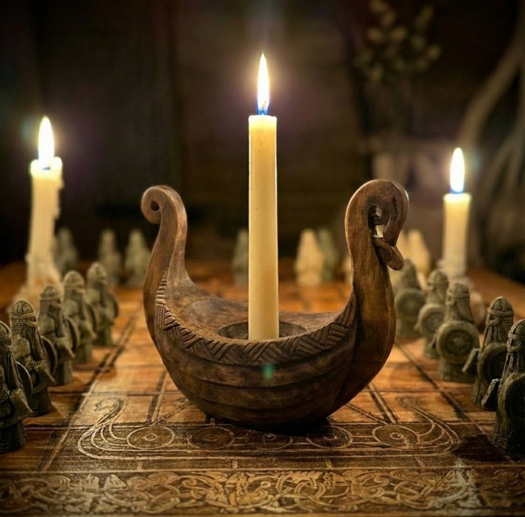 Підсвічник Дракар #1