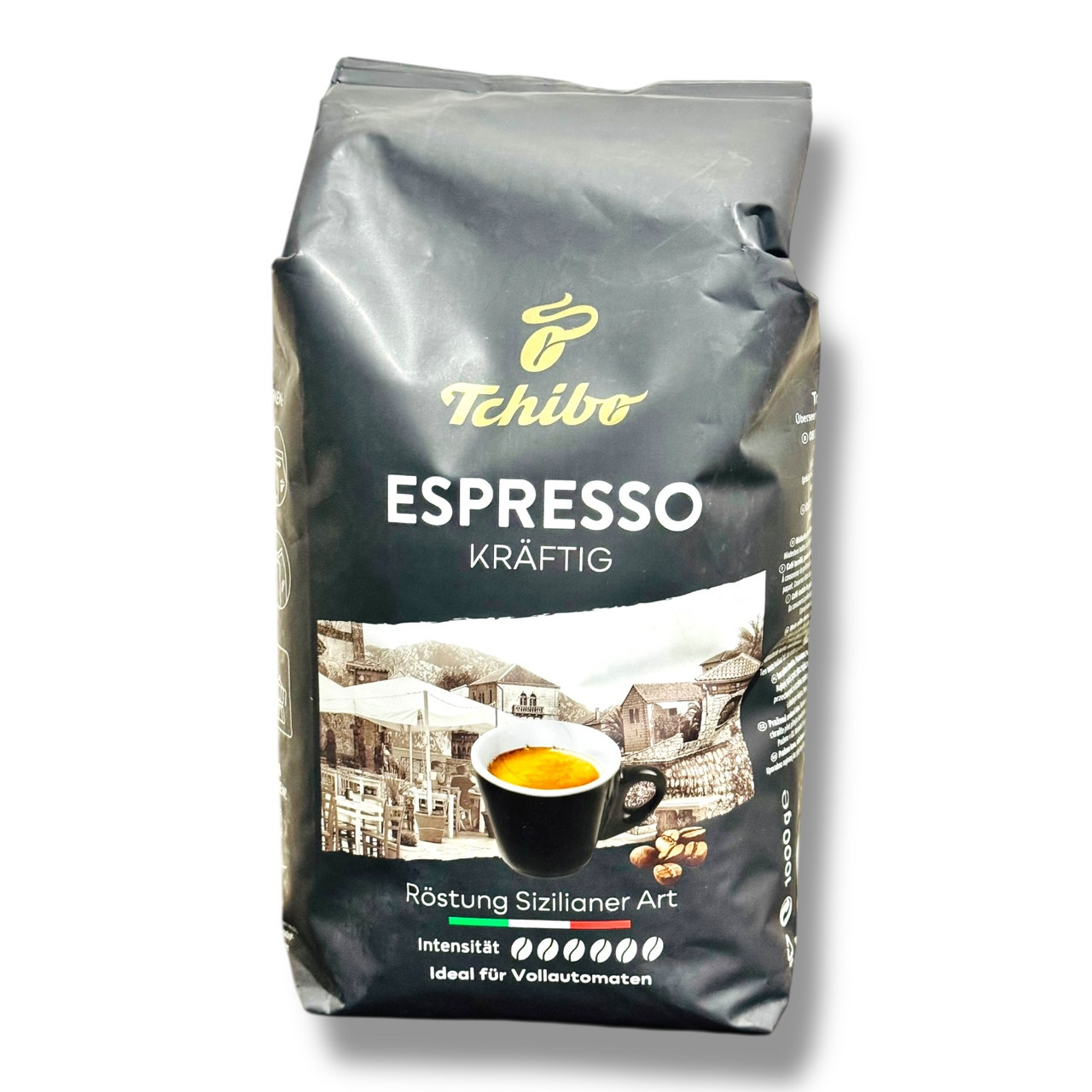 Кава в зернах Tchibo Espresso KRAFTIG 1 кг