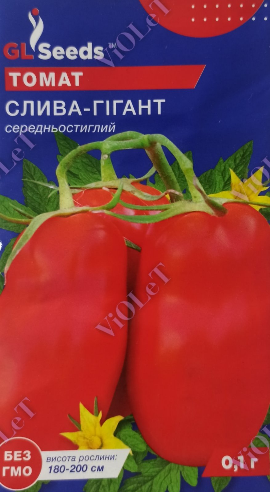 Томат Слива-Гігант, 0,1 GL Seeds