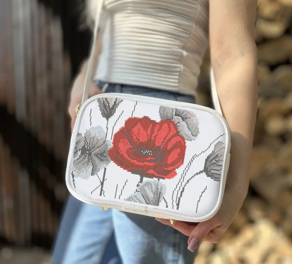 Сумка для вишивки бісером