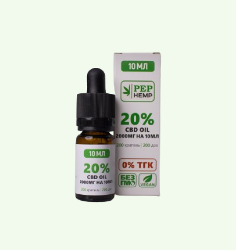 ОЛІЯ CBD 20% (2000МГ/10МЛ)