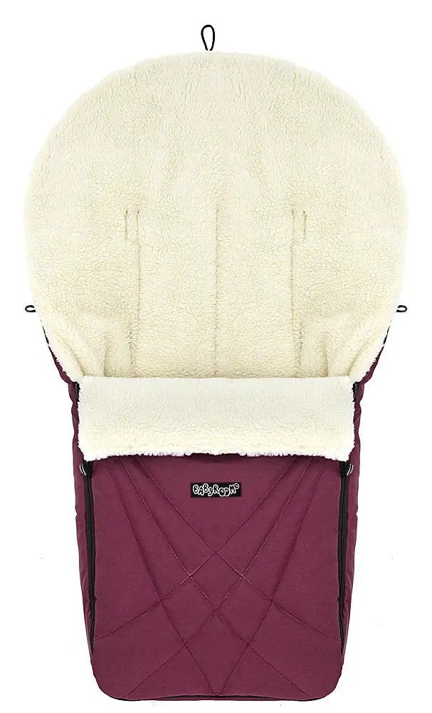 Зимовий конверт Babyroom Wool N-8 bordo бордовий