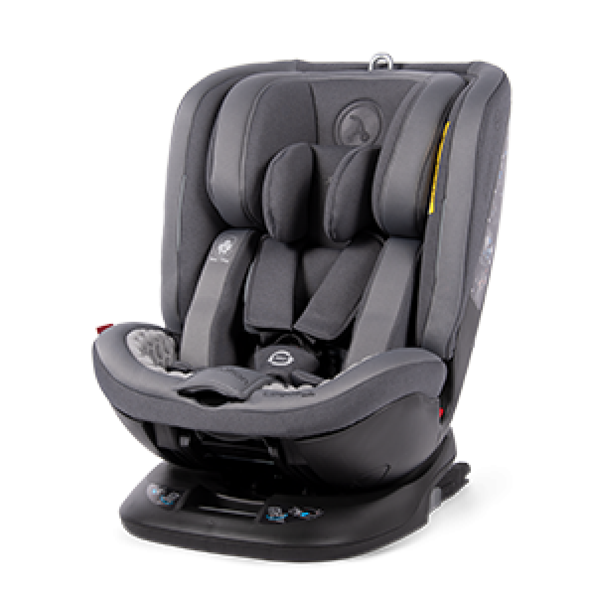 Дитяче автокрісло Coletto Logos Izofix 0-36 dark grey, сірий