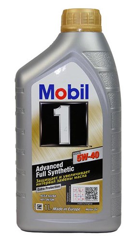 Моторна олива 5W40 MOBIL 1 FS X1, 1л.