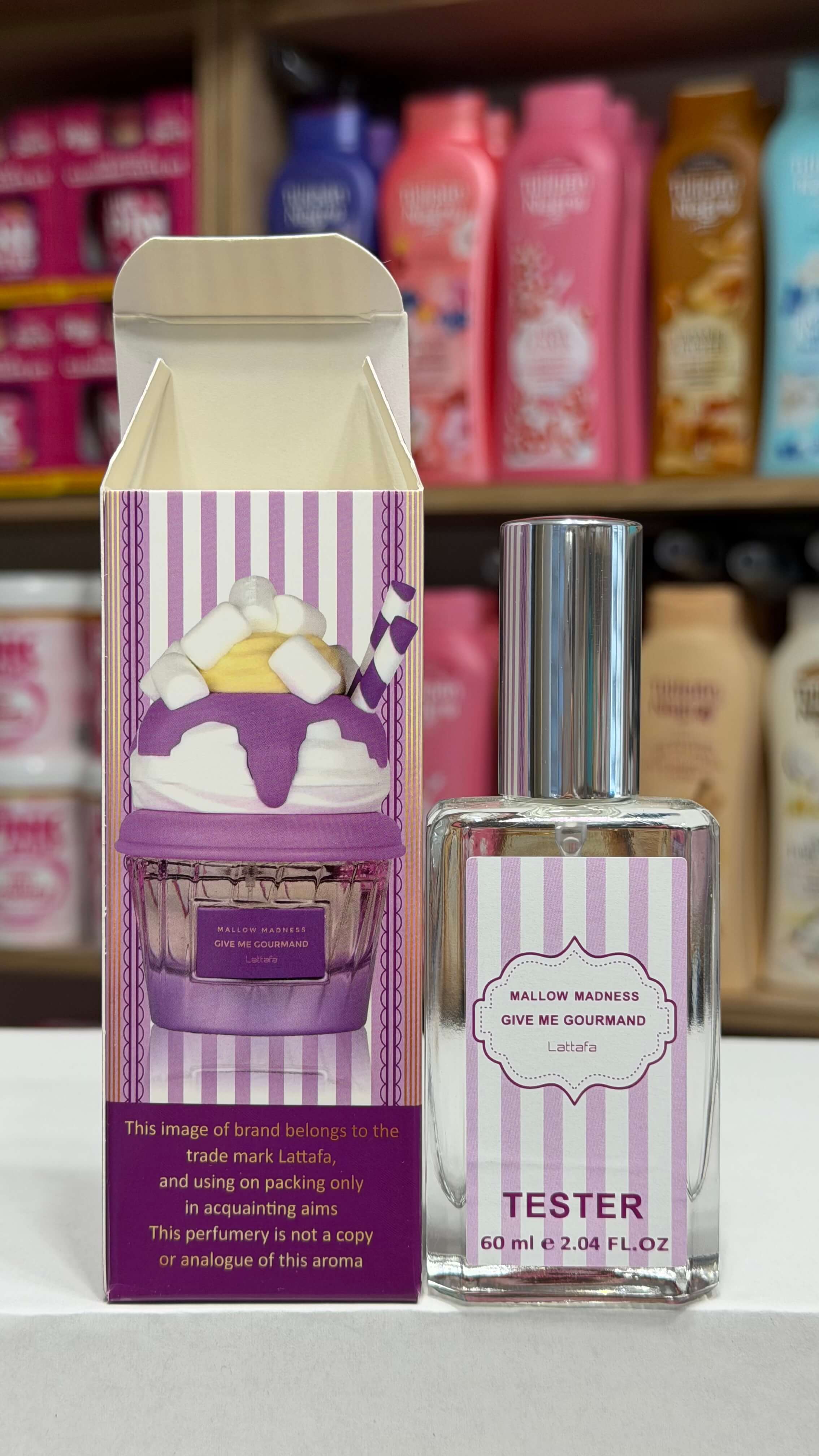 Тестер парфумів Luxe Lattafa Give Me Gourmand Mallow Madness 60 мл