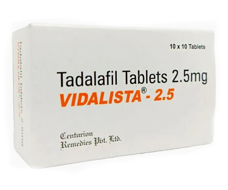 Viдaлista 2.5 мг (тадалафіл) дженерик сіаліс (10 таблеток)