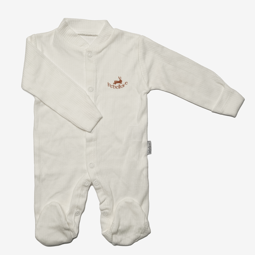 Чоловічок в пологовий 50-56, молочний