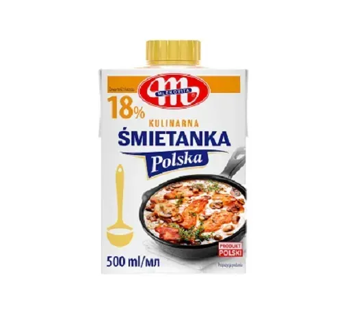 Вершки Mlekovita 18% 500 мл