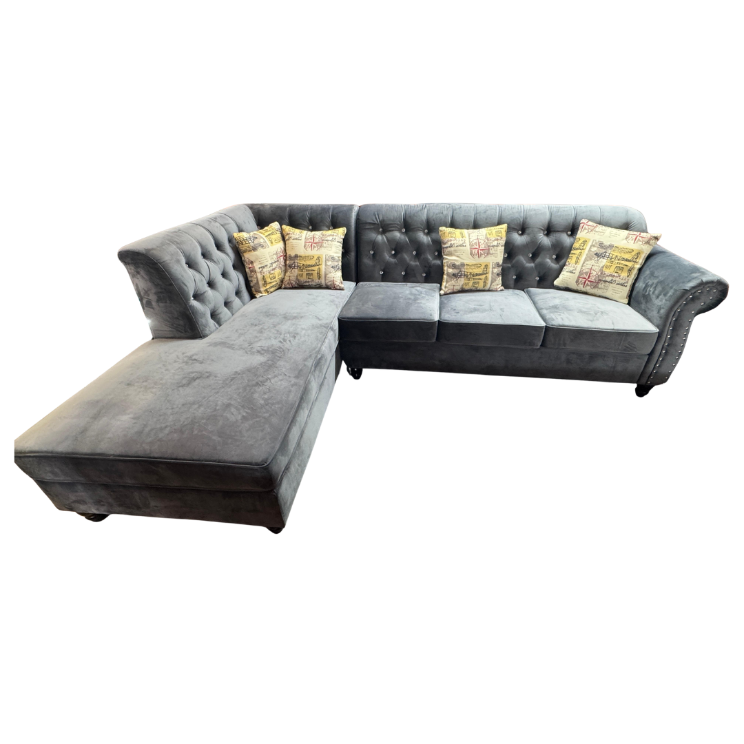 Tufted Sectional Sofa