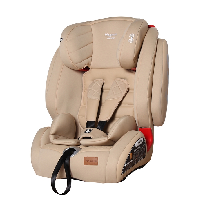 Автокрісло CARRELLO Magnum CRL-9802 Beige Lion група 1/2/3 ISOFIX+SPS+TOP TETHER 