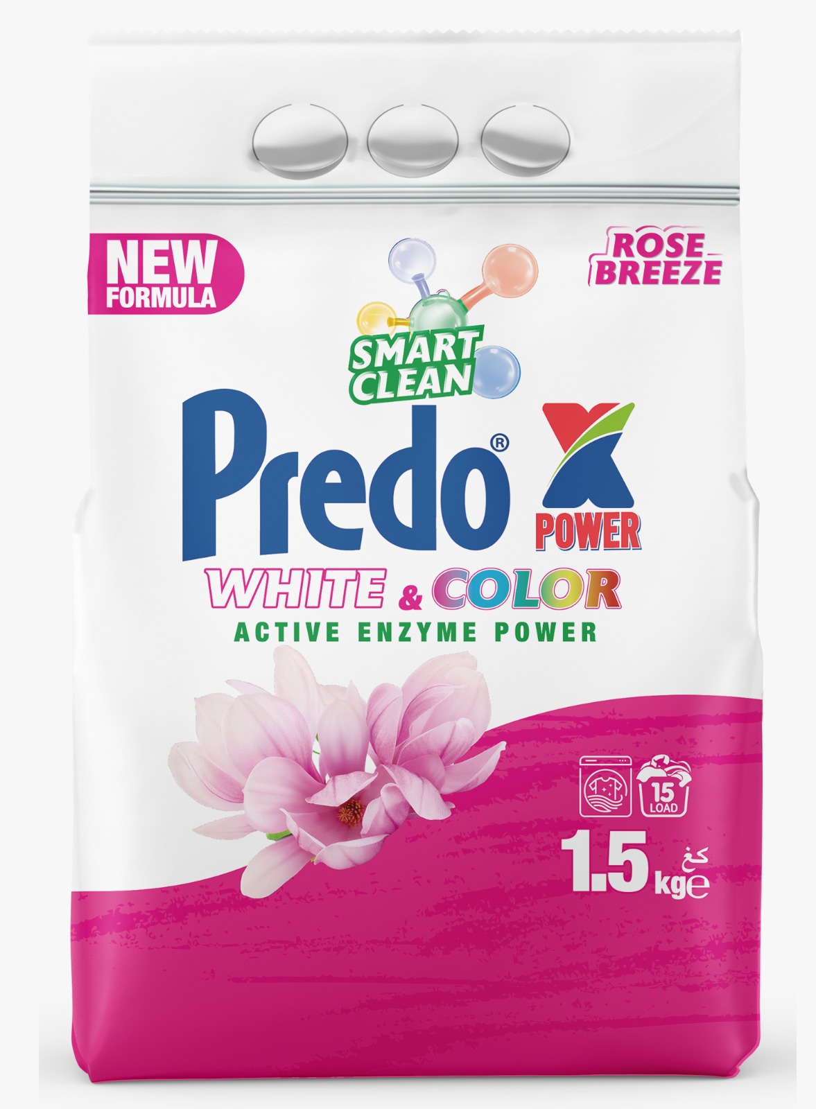 Predo Power White & Color Rose Breeze 1.5 kg
