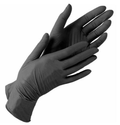 Рукавички нітрилові медичні ОПТОМ нестерильні неопудрені, розмір M, текстуровані, 3.5 Mil, (50 пар)