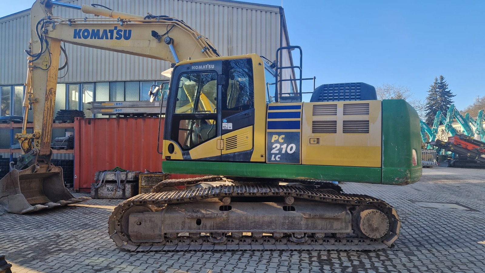 Екскаватор гусеничний| KOMATSU PC 210 LC-10 | 2013 рік |  10 226 мотогодин