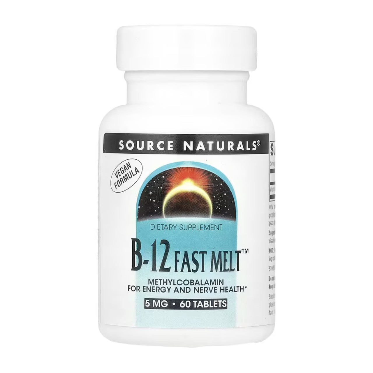 Vitamin B-12 5mg - 60 tabs
