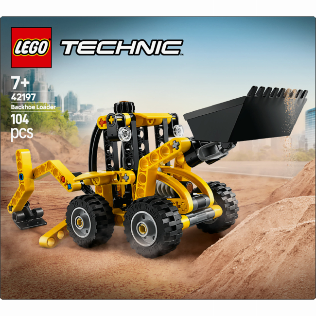 Конструктор LEGO Technic Екскаватор-навантажувач (42197)