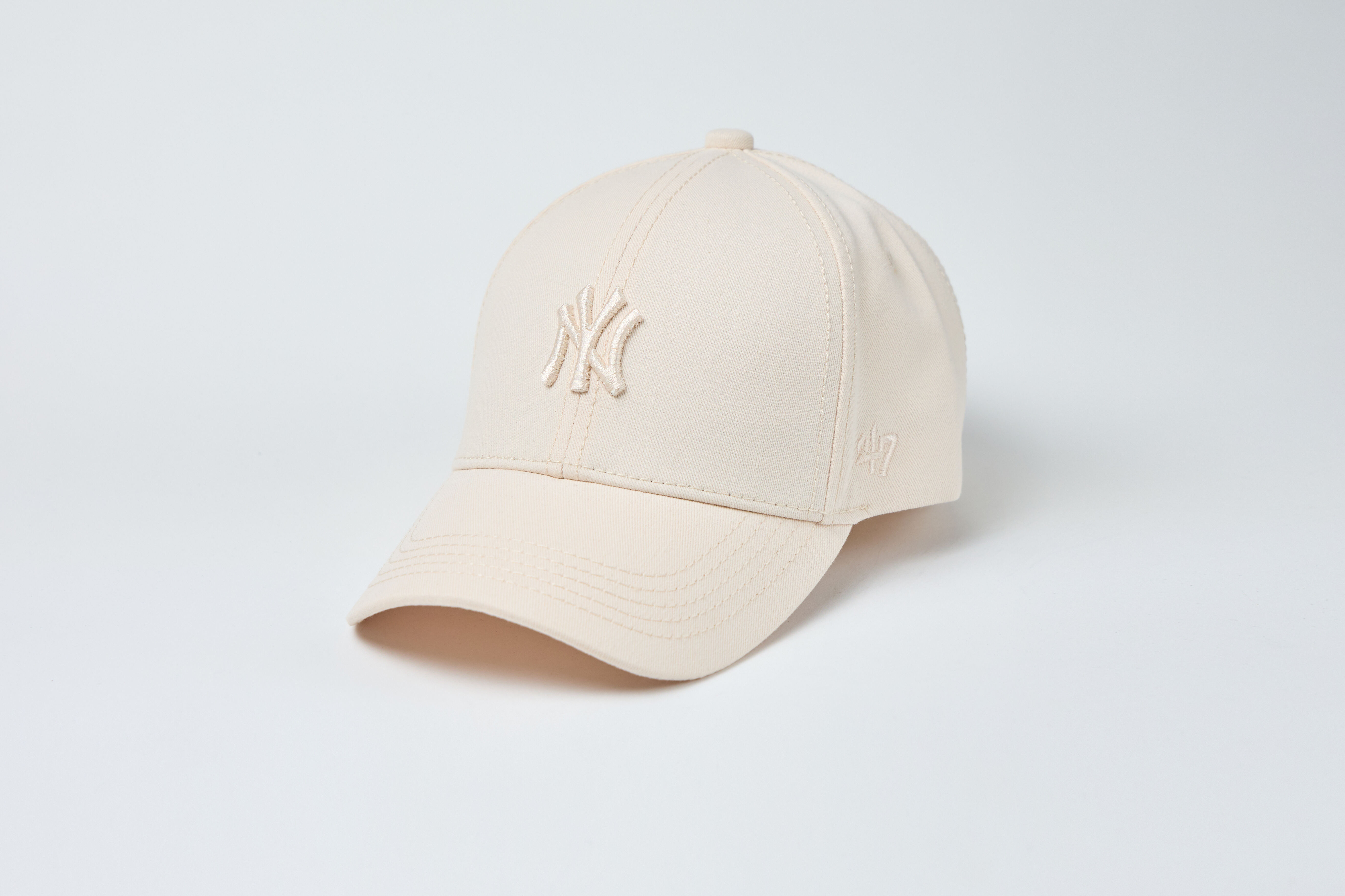 Бейсболка New York - Нью Йорк Айворі Вишивка Айворі Копія