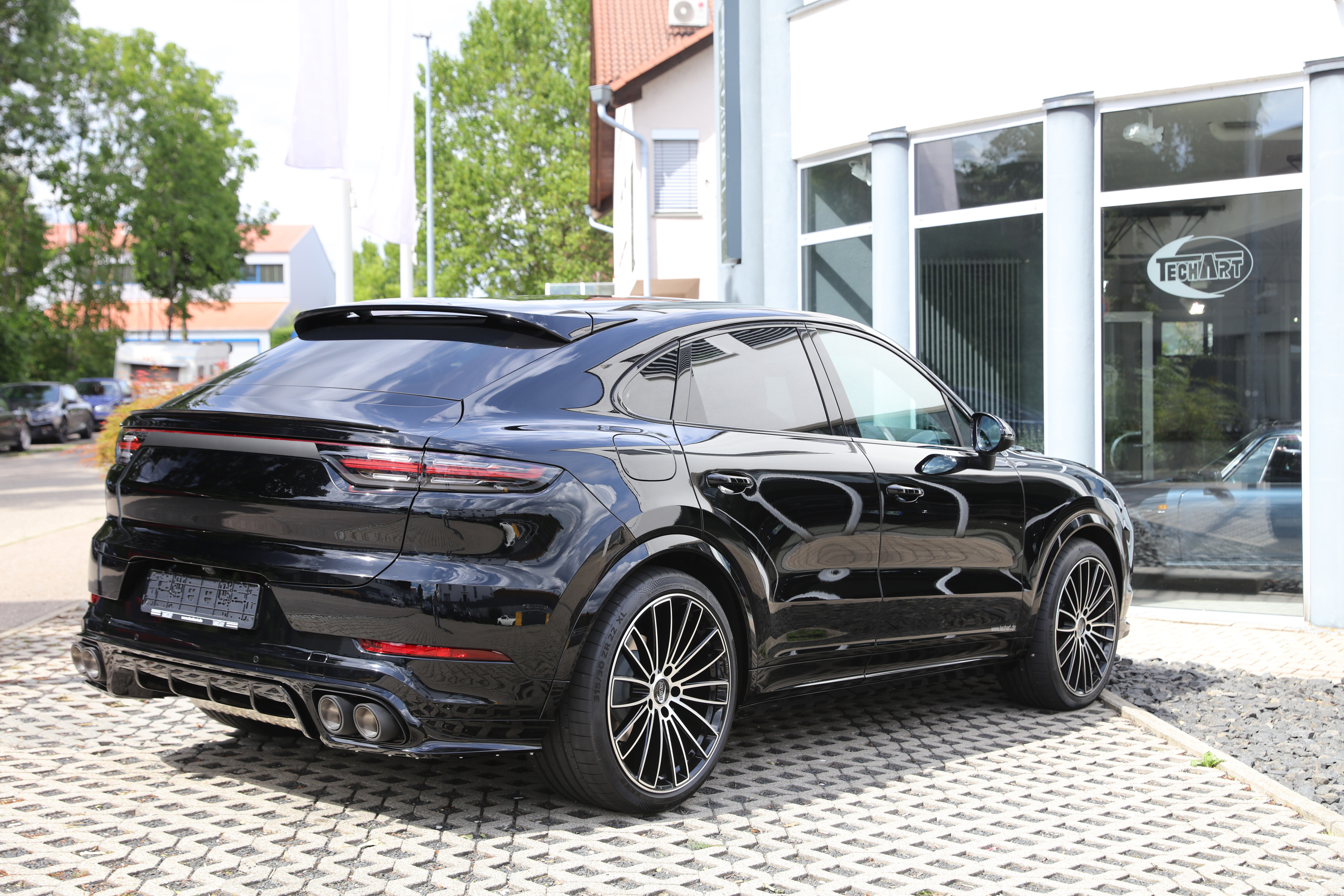 Pakiet sportowy TECHART dla Porsche Cayenne Coupe