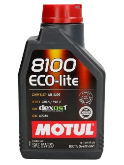 Моторна олива Motul 8100 Eco-lite 5W-20, 1л