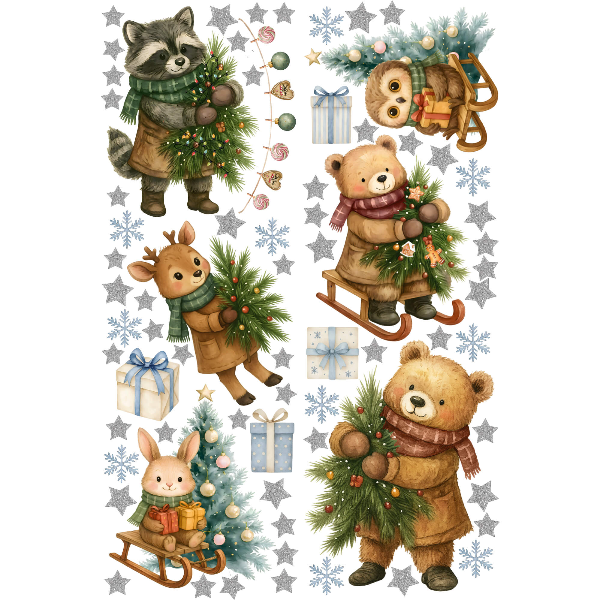 Наліпки "Новий рік 1.14"