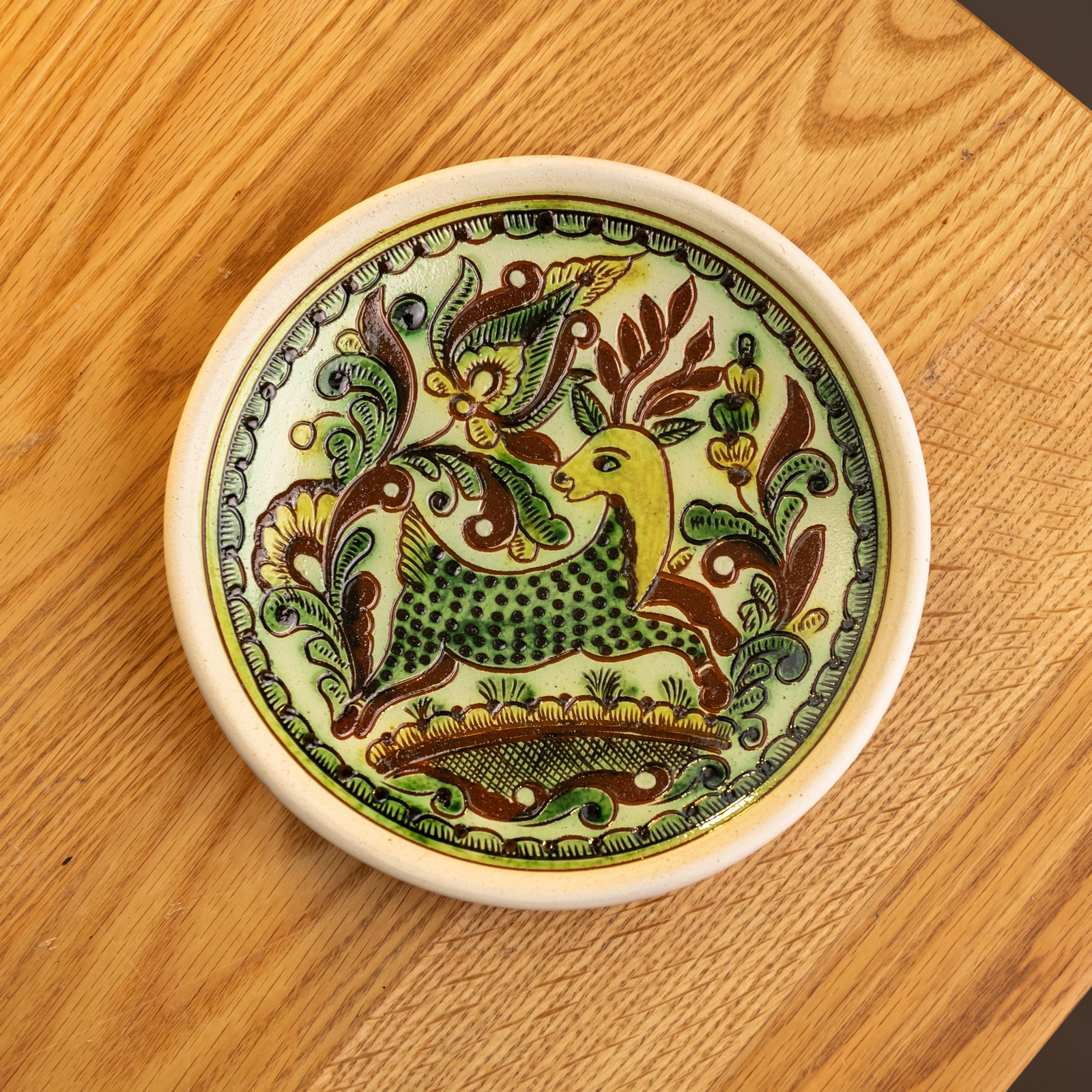 Таріль на стіну "Зимовий ліс", 19 см