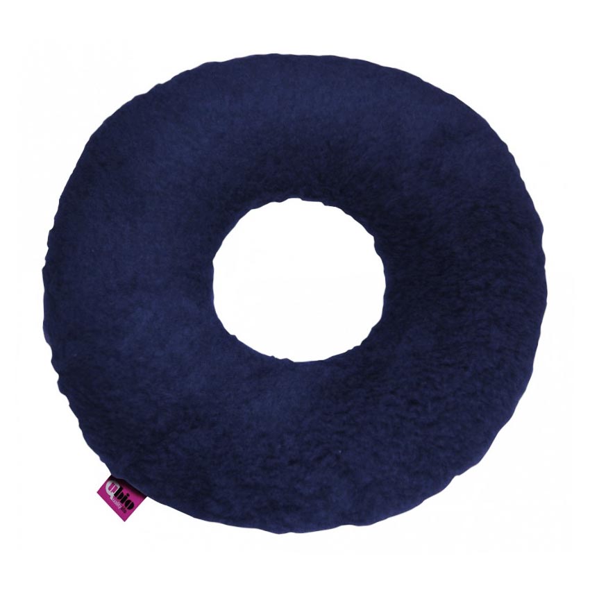 Ubio Round Donut Cushion - White
