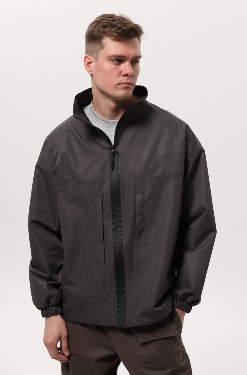 Куртка вітровка BNDK Dark Grey 