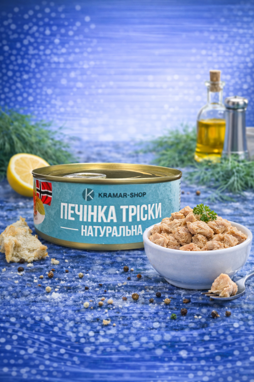 Печінка тріски ТМ "Kramar Shop"