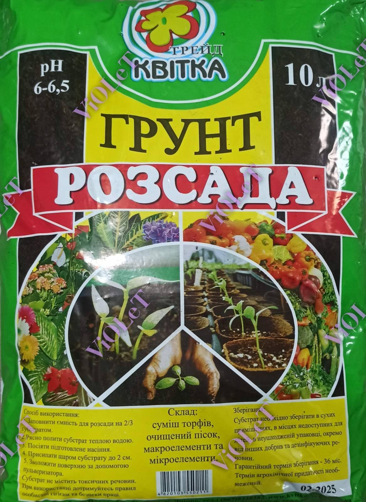 Грунт Трейд Квітка Розсада