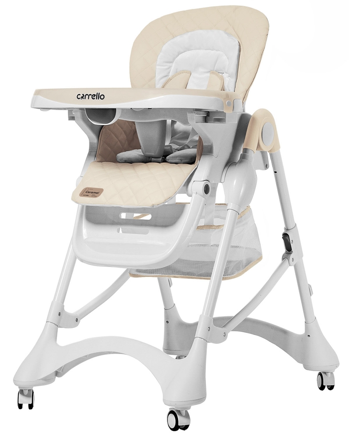 Стілець для годування CARRELLO Caramel CRL-9501/3 Cream Beige