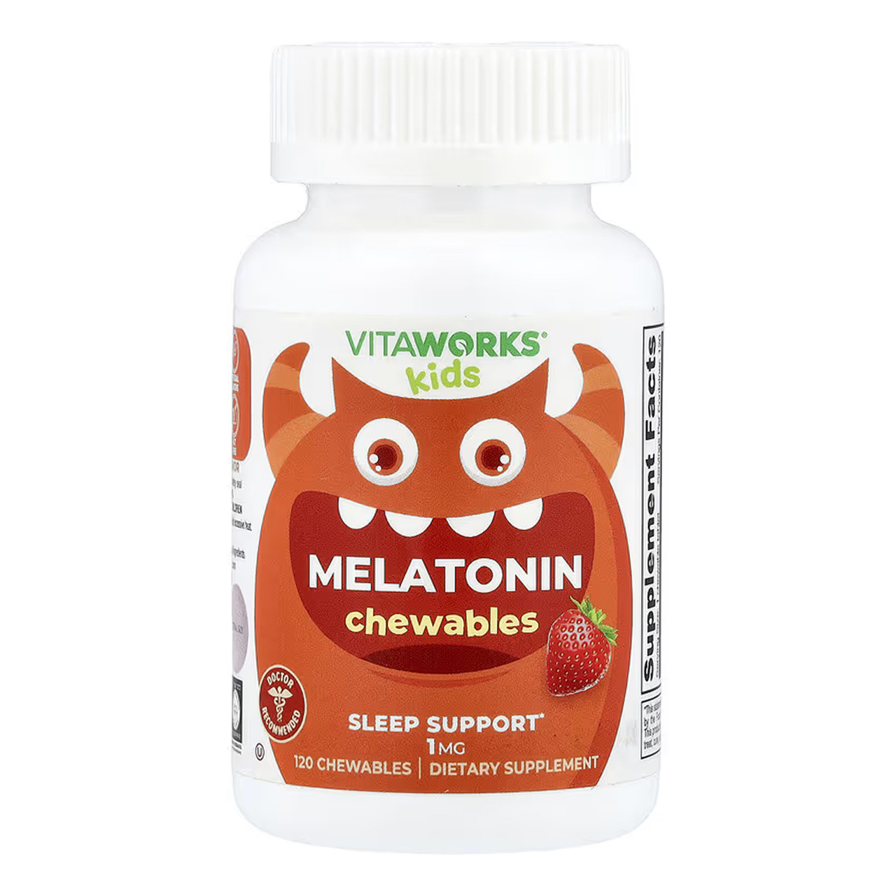 VitaWorks Kids Melatonin 1 mg - 120 chewables