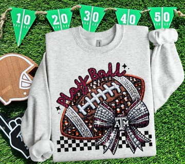 Aggies Faux Rhinestones Sweatshirt