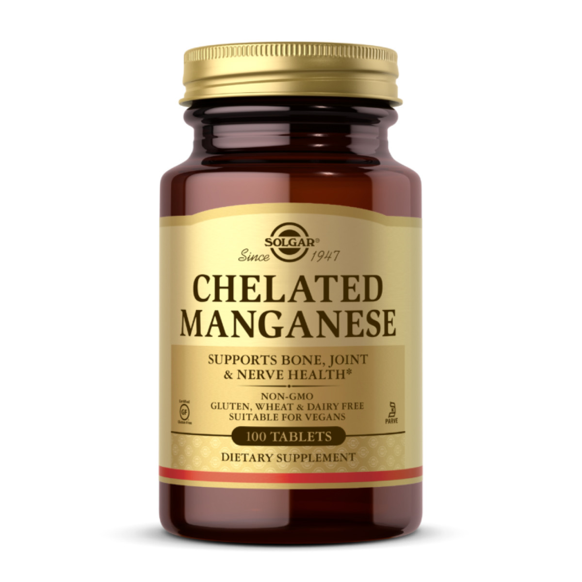 Марганець, Chelated Manganese - 100 tabs