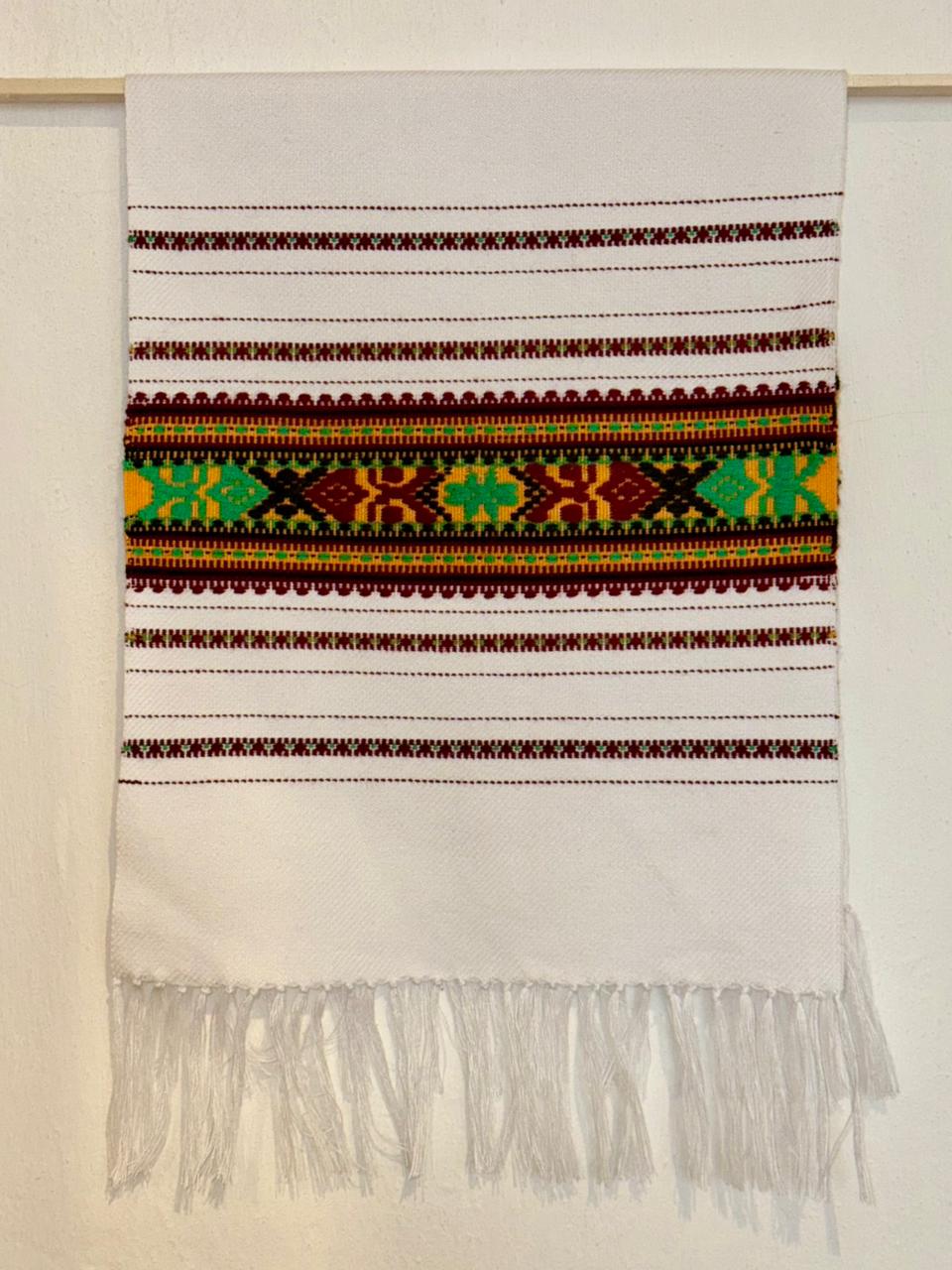 Тканий великодній рушник на кошик, 70*30 см