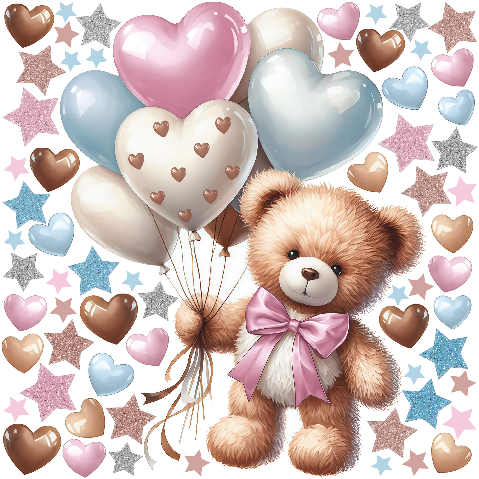 Наліпки "Ведмедик 11.7"