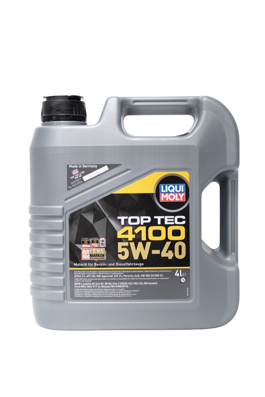 Олива моторна LIQUI MOLY TOP TEC 4100 5W-40 4L