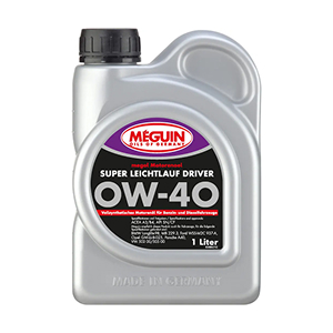 Олива моторна Meguin SUPER LEICHTLAUF DRIVER SAE 0W-40