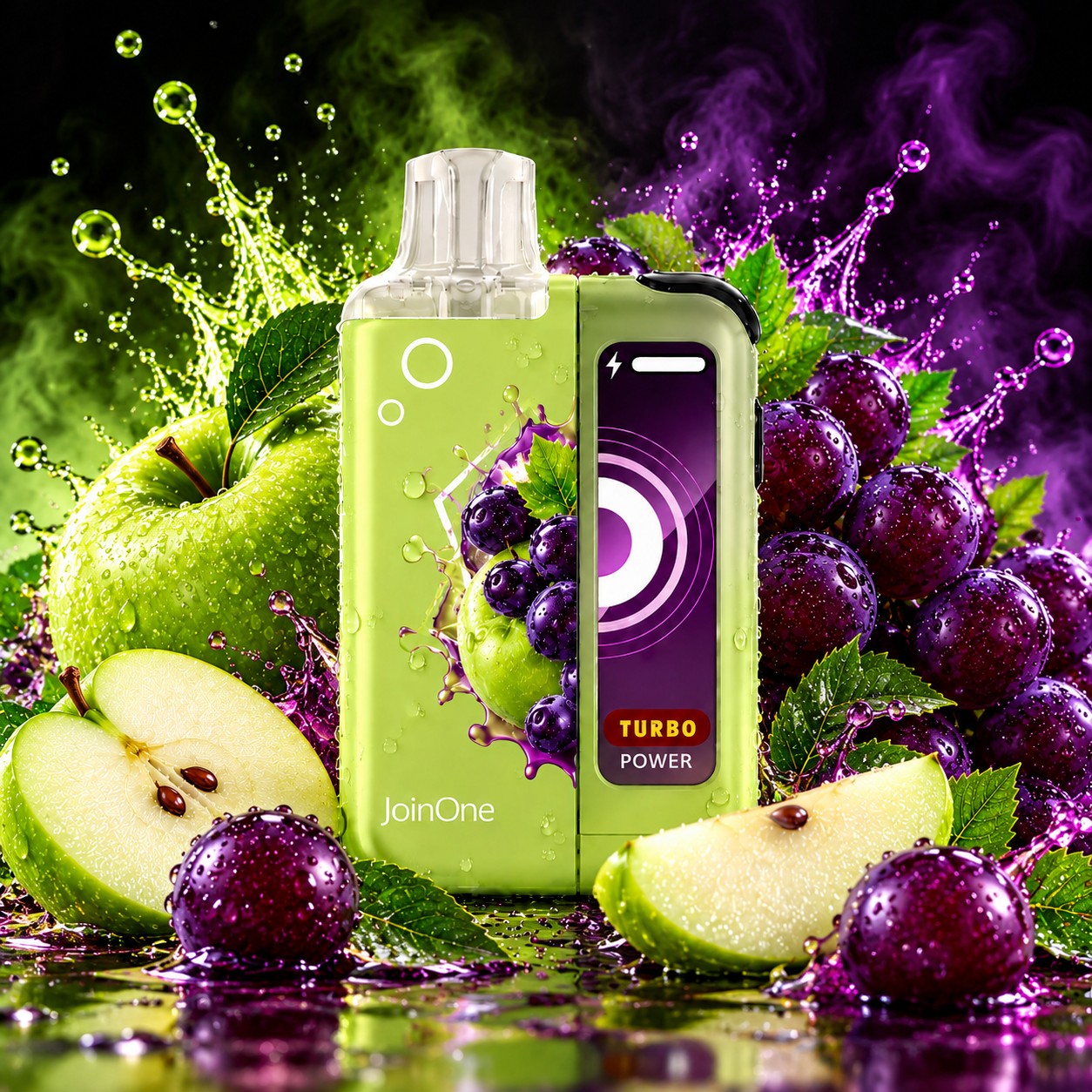 ElfB BAR JOIN ONE 30000 Sour Apple Grape (Кисле яблуко та виноград)
