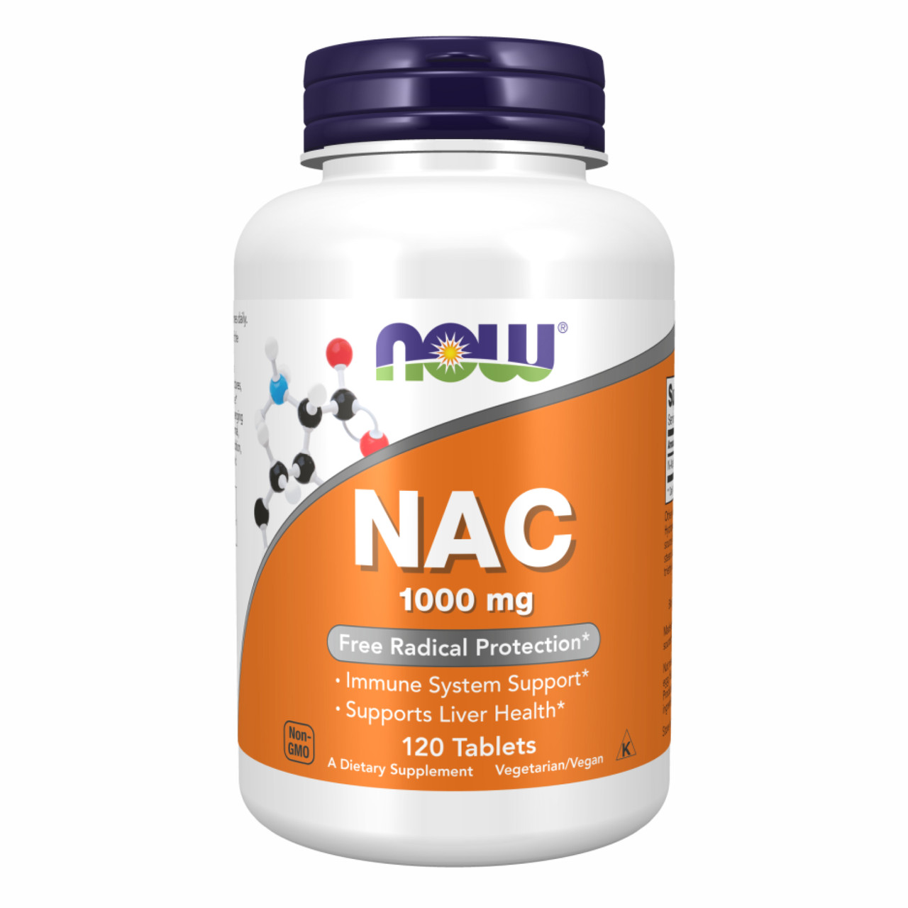 N-Ацетилцистеїн, N-Acetyl-Cysteine 1000mg - 120 tabs