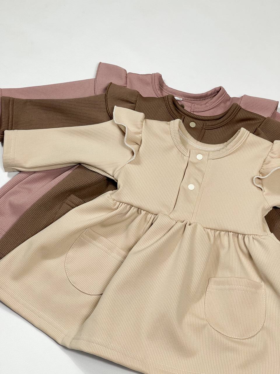 Сукня термо-рубчик на флісі