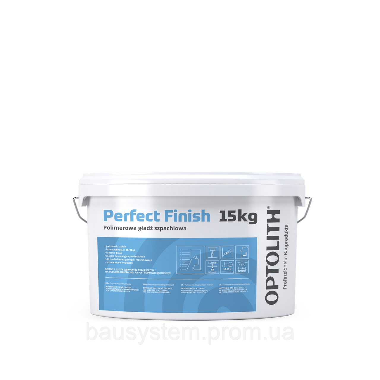 Шпаклівка полімерна Perfect Finish 25 кг.
