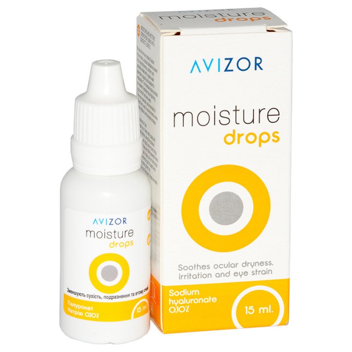 Зволожувальні краплі Avizor Moisture drops 15мл