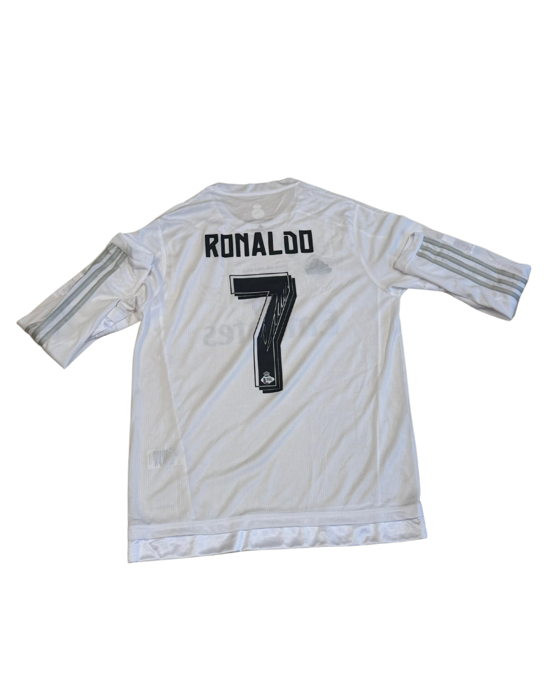 JERSEY CRISTIANO RONALDO SIGNED CERTIFICADO BECKETT