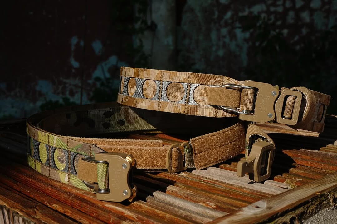 Модульний низькопрофільний пояс "Bison Belt" від українського бренду "MBM GEAR".