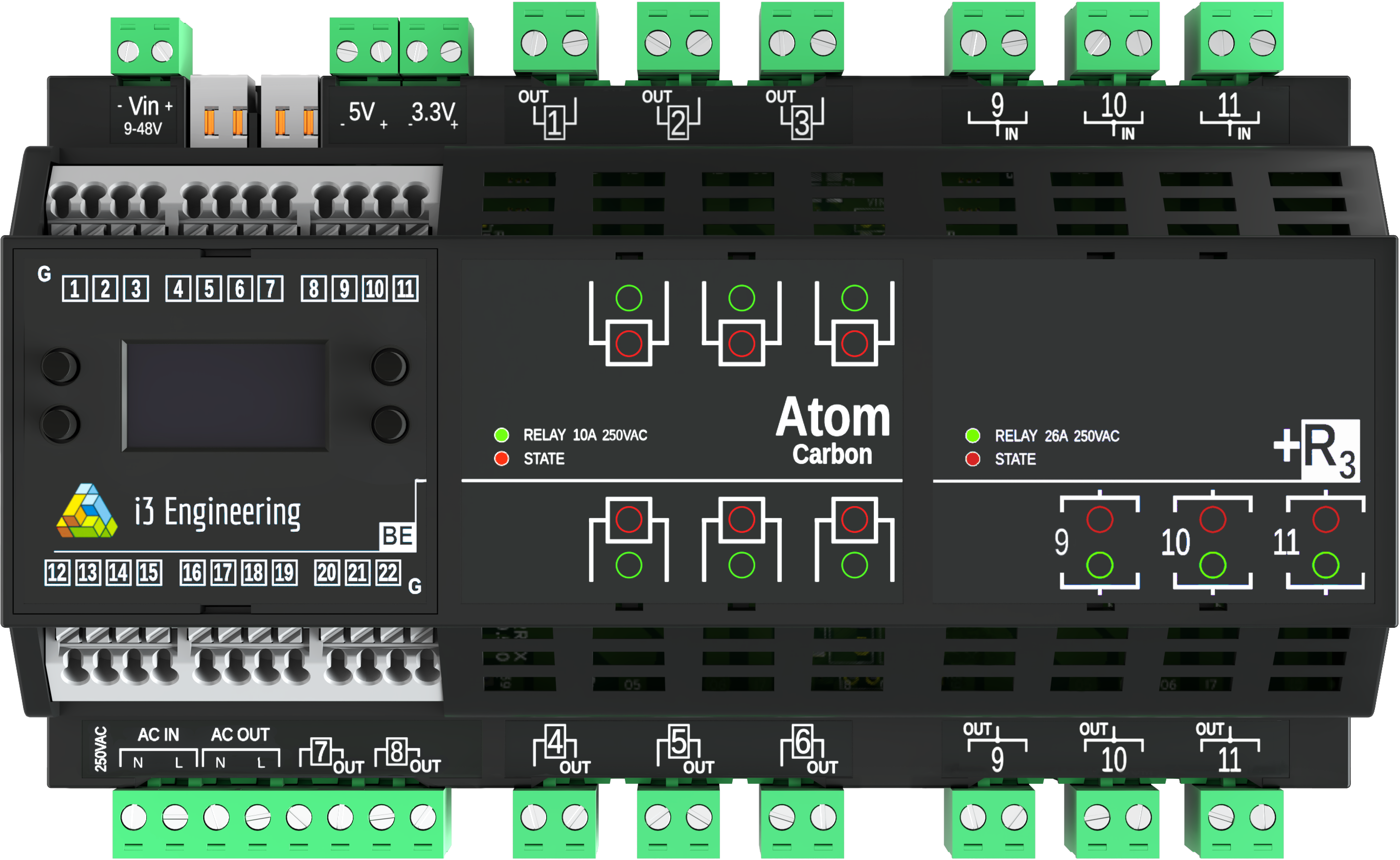 Atom Carbon + R3